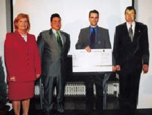 frank heller Pr�mierung stufe 2 f�r die IPT Software GmbH in Wolfsburg