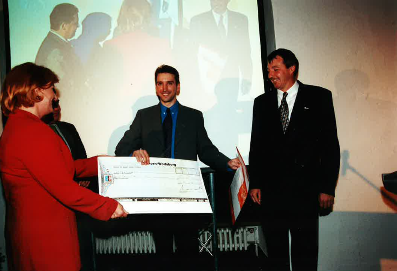 Frank heller Pr�mierung stufe 2 f�r die IPT Software GmbH in Wolfsburg